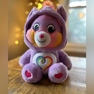 Care Bears 12” Togetherness Bear Pegasus 2021 Hoodie‎ Friends Collector Plush